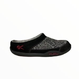 KURU Mesh Knitted Nylon Fleece Upper Arch Support Breathability Slip-On Shoes9.5